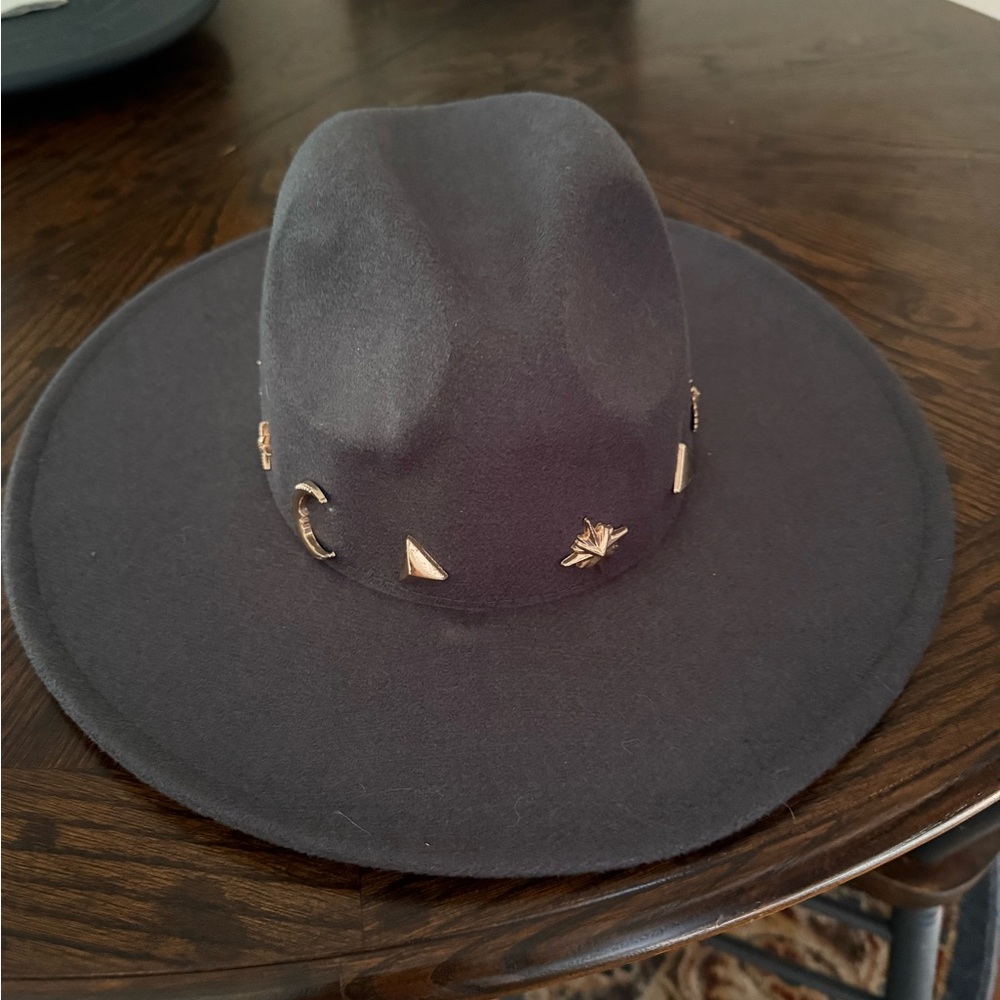 NWT Anthropologie boho charm fedora hat